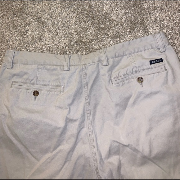 Chaps Gray Cotton Cargo shorts size waist 38 - Picture 11 of 12